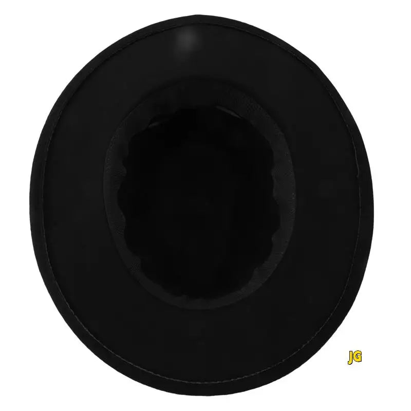 Unisex Wide Brim Western Cowboy Hat