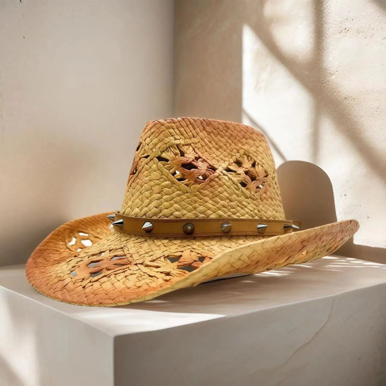 Festival Cowboy Straw Hat Woman - Summer Cowgirl Cowboy Hats