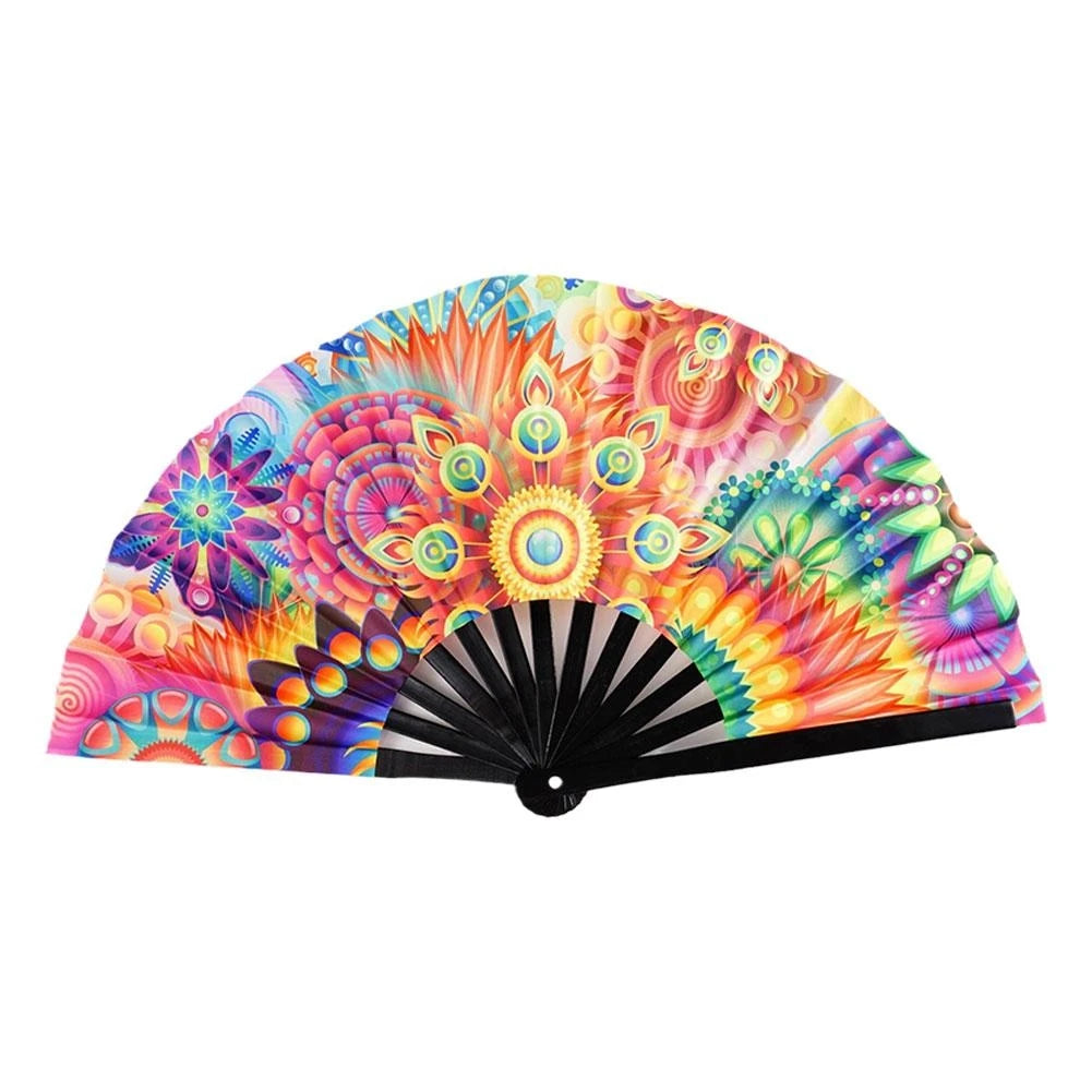 Large UV Fluorescent Folding POP fan