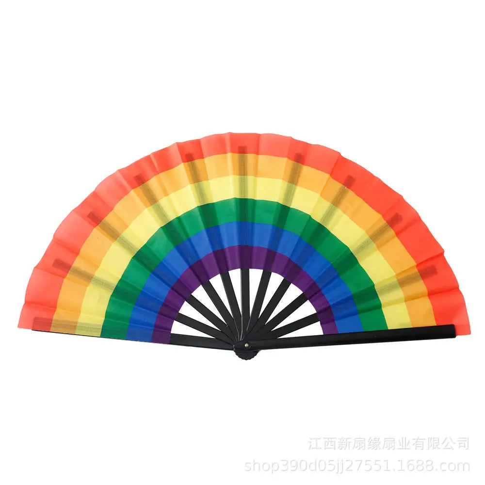 Large UV Fluorescent Folding POP fan