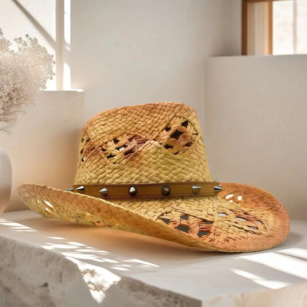 Festival Cowboy Straw Hat Woman - Summer Cowgirl  Cowboy Hats