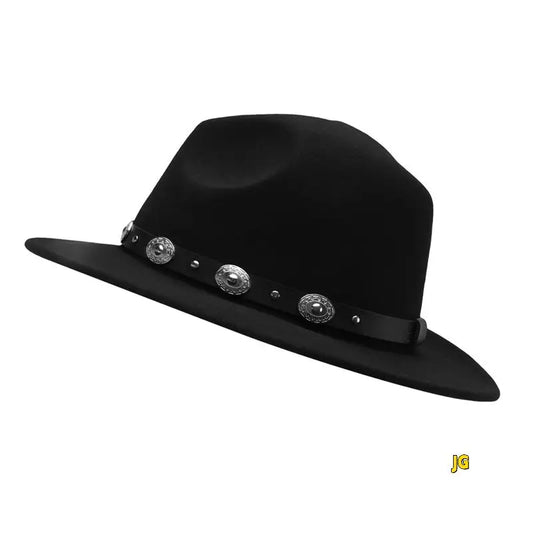 Unisex Wide Brim Western Cowboy Hat