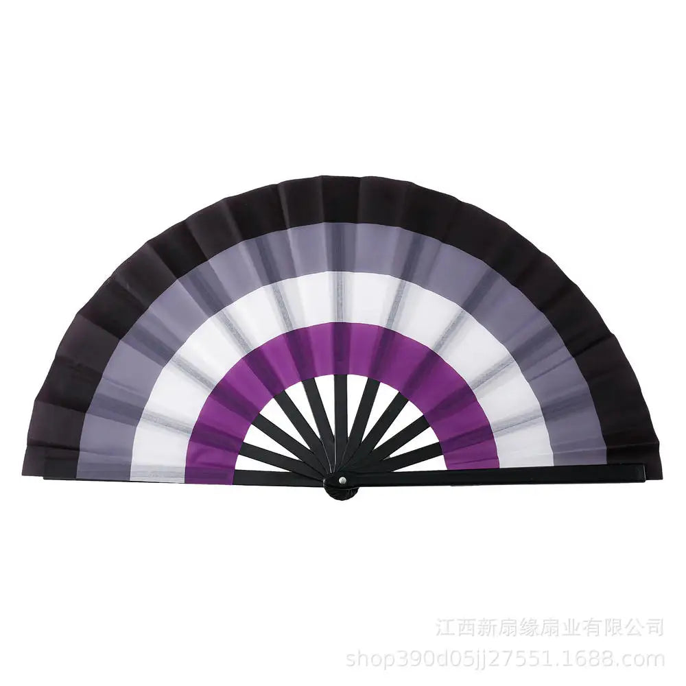 Large UV Fluorescent Folding POP fan