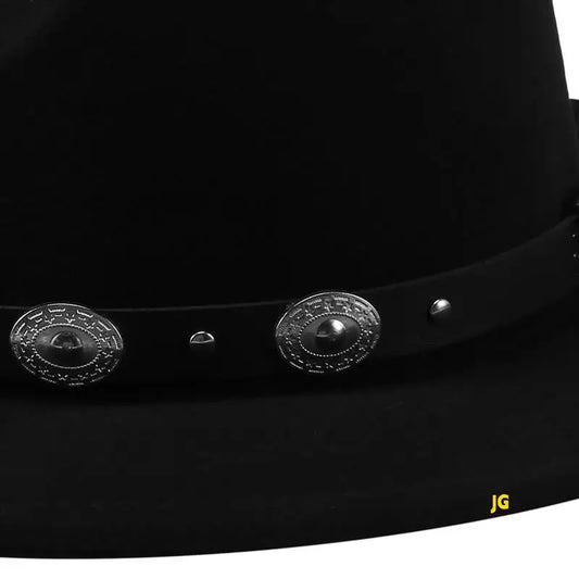 Unisex Wide Brim Western Cowboy Hat
