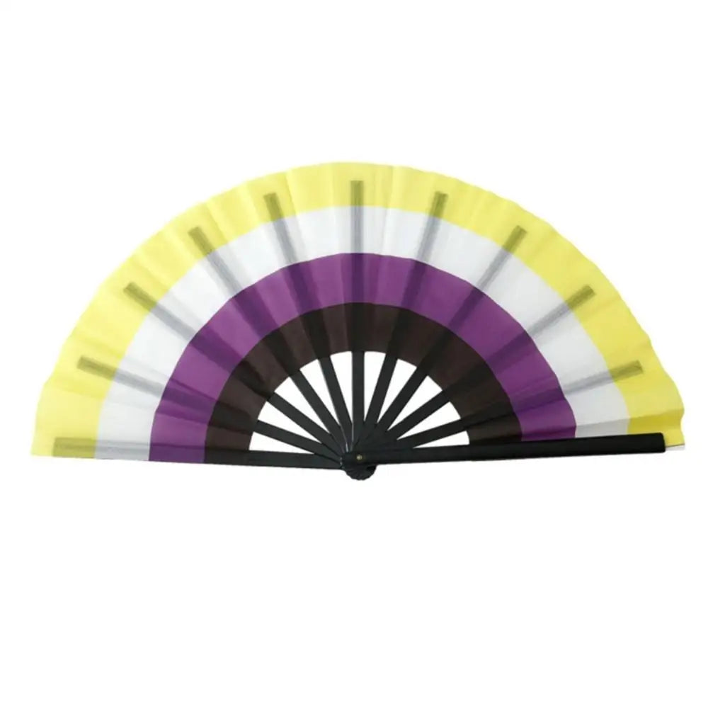 Large UV Fluorescent Folding POP fan