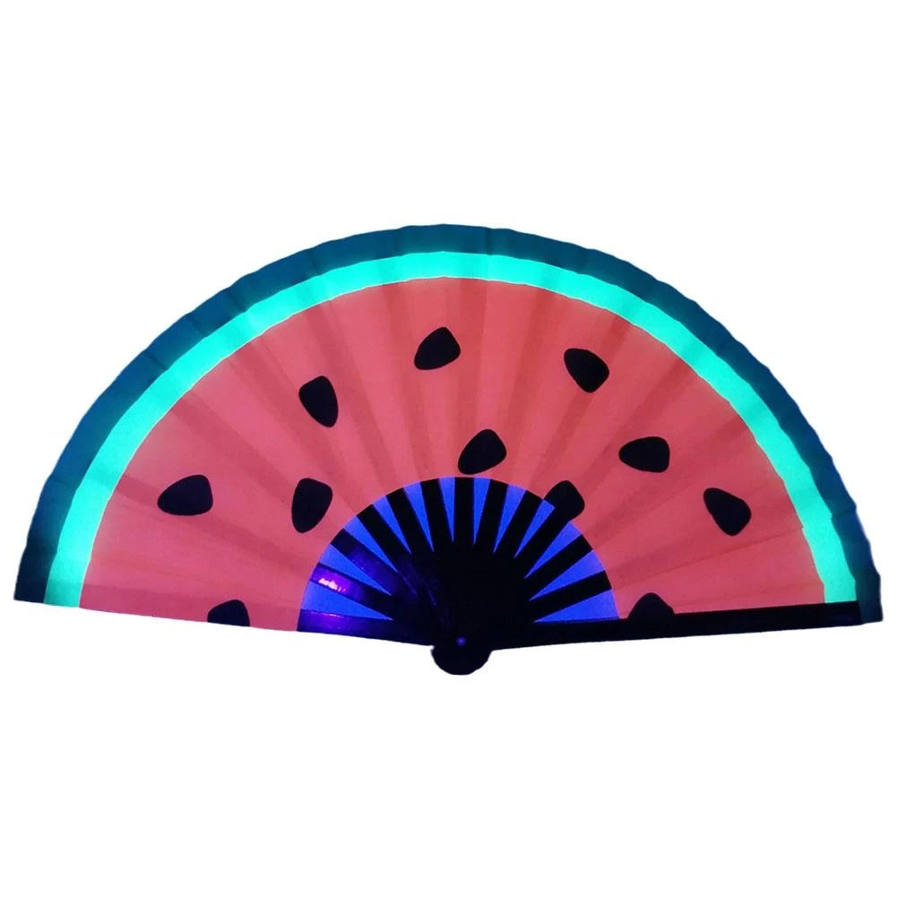 Large UV Fluorescent Folding POP fan