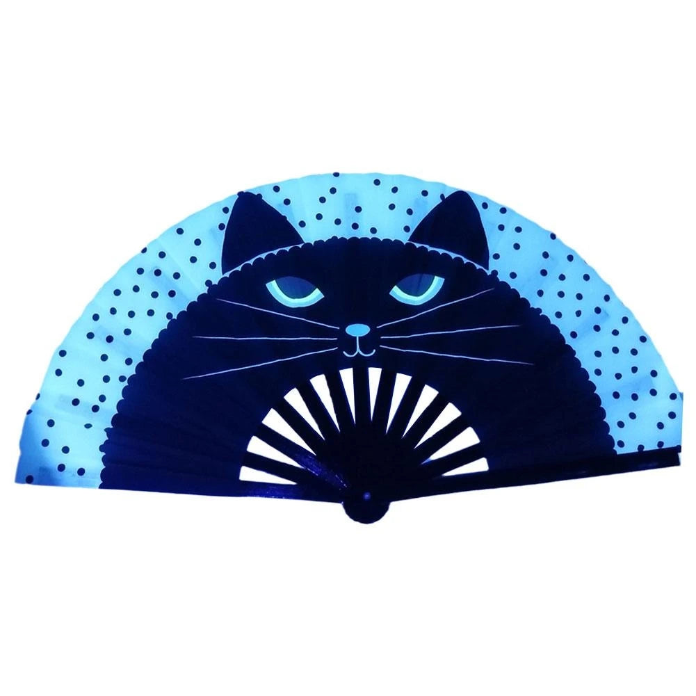 Large UV Fluorescent Folding POP fan