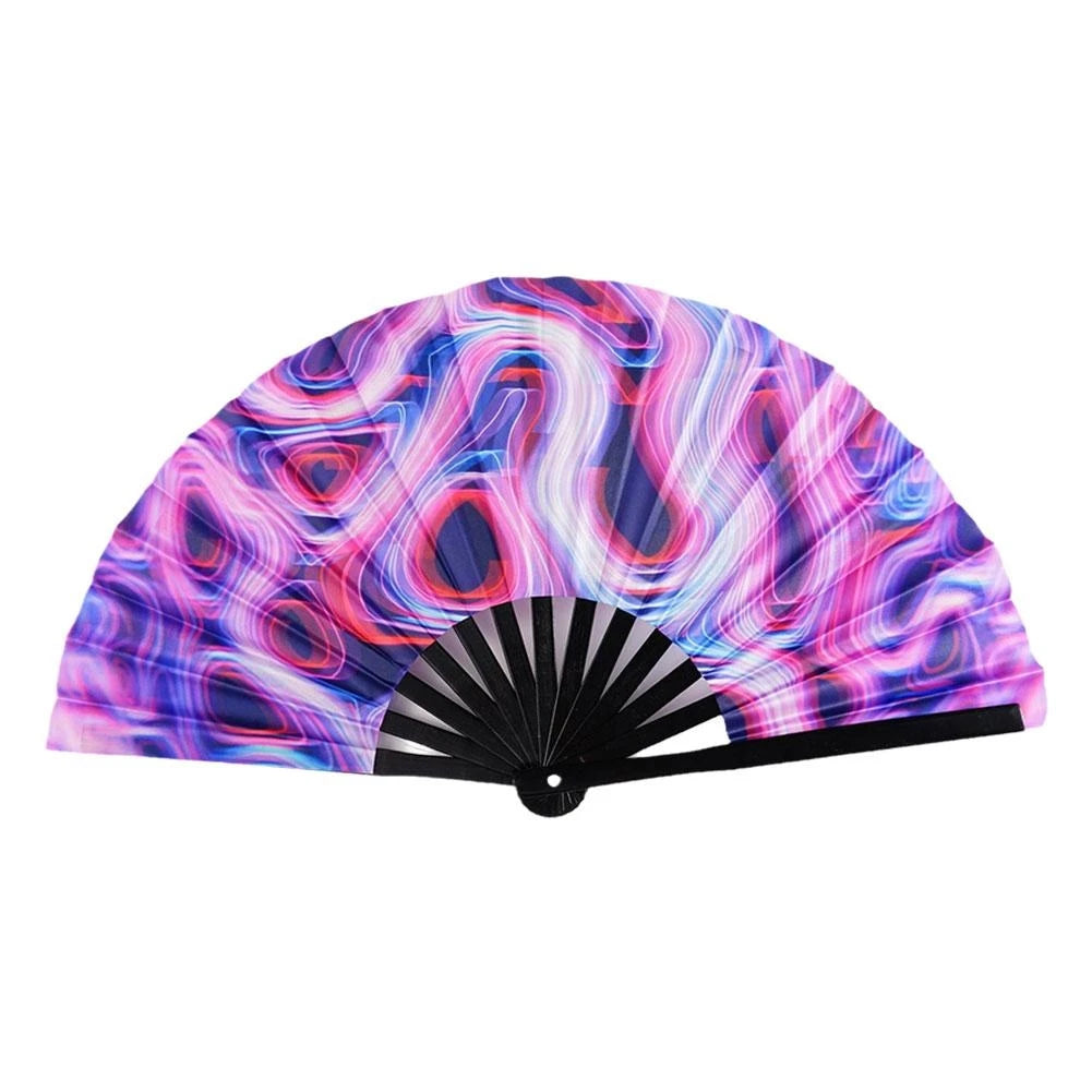 Large UV Fluorescent Folding POP fan