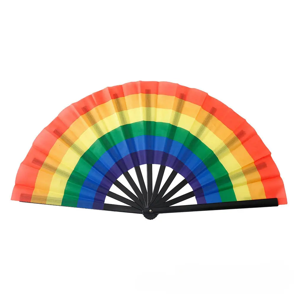 Large UV Fluorescent Folding POP fan