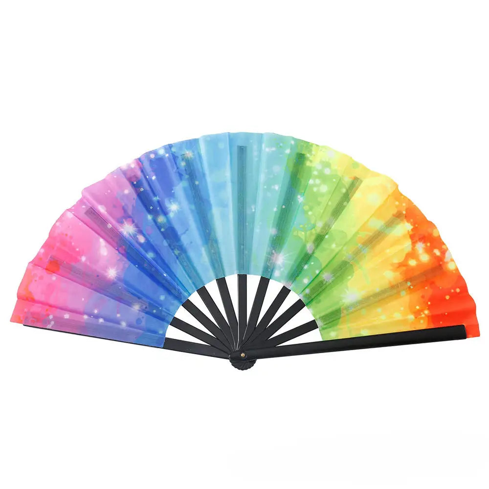 Large UV Fluorescent Folding POP fan