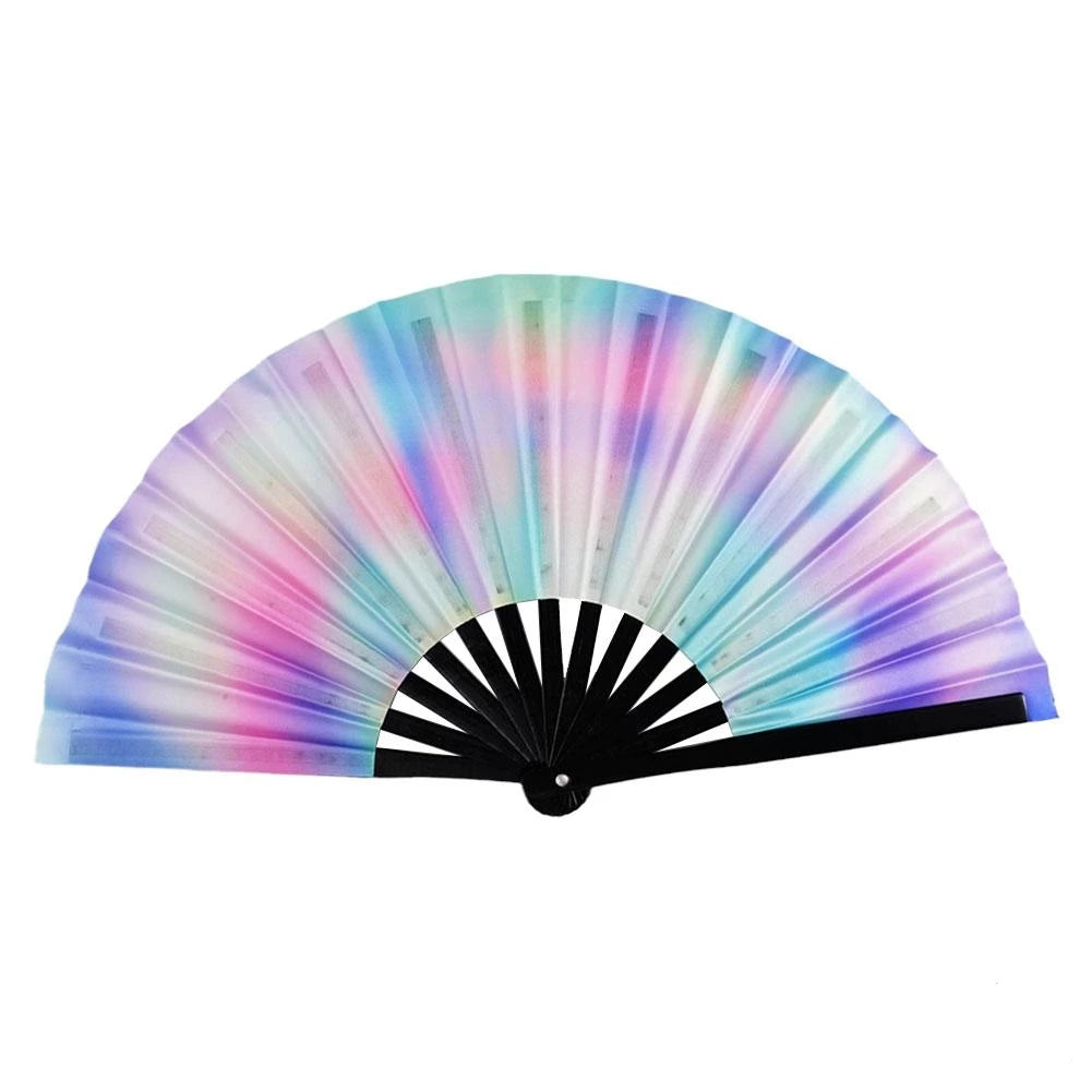 Large UV Fluorescent Folding POP fan